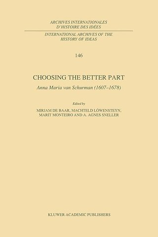 Choosing the Better Part