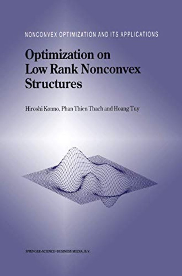 Optimization on Low Rank Nonconvex Structures
