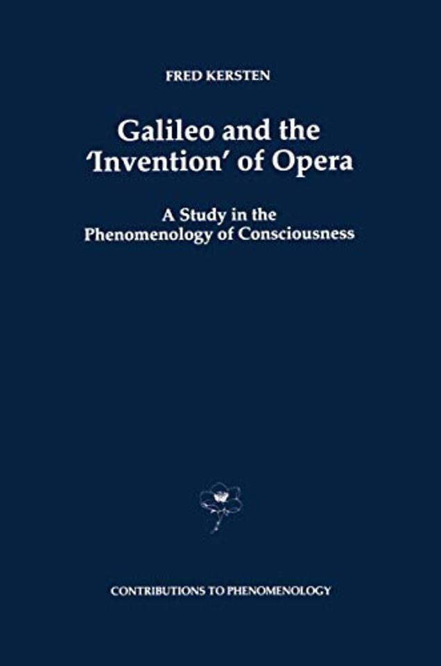 Galileo and the ‘Invention’ of Opera