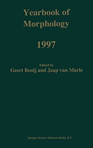Yearbook of Morphology