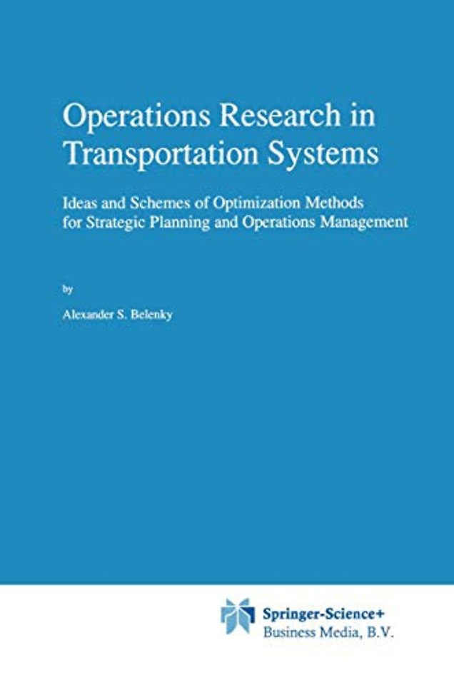 Operations Research in Transportation Systems