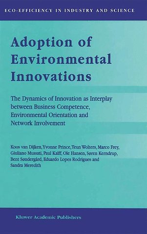 Adoption of Environmental Innovations