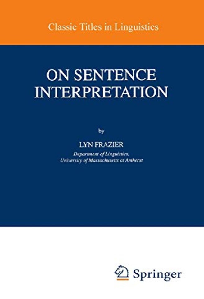 On Sentence Interpretation