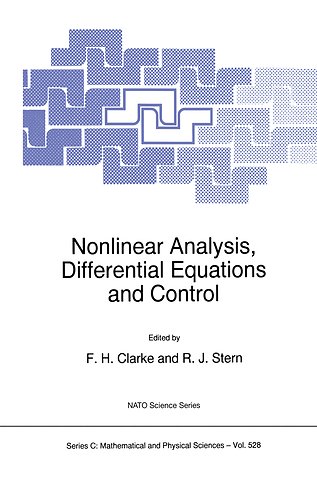 Nonlinear Analysis, Differential Equations and Control