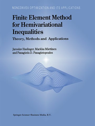 Finite Element Method for Hemivariational Inequalities