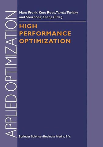 High Performance Optimization