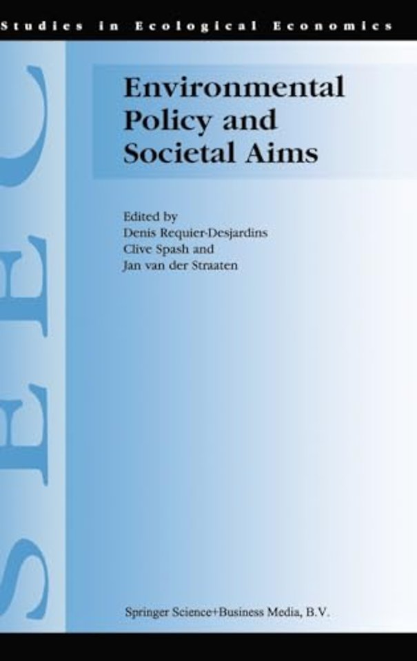 Environmental Policy and Societal Aims