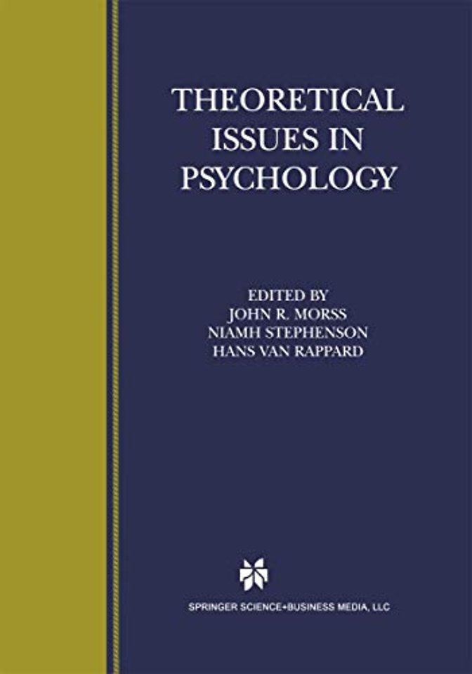 Theoretical Issues in Psychology