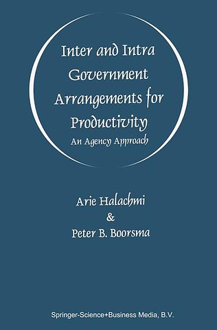 Inter and Intra Government Arrangements for Productivity