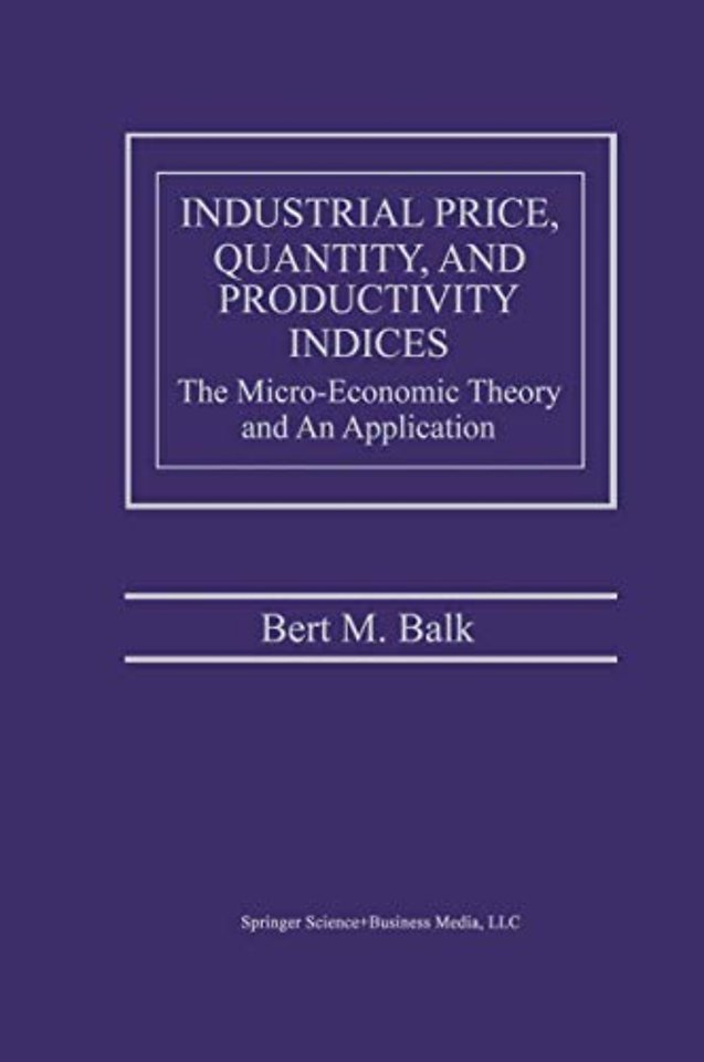 Industrial Price, Quantity, and Productivity Indices
