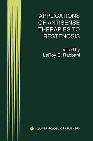 Applications of Antisense Therapies to Restenosis