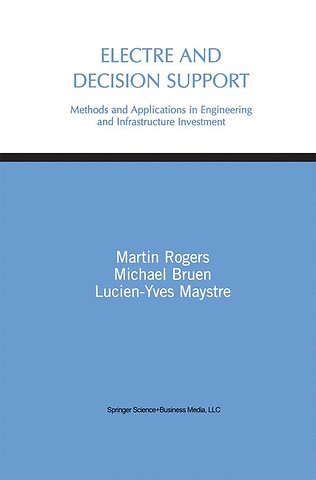 Electre and Decision Support