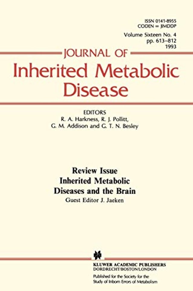 Inherited Metabolic Diseases and the Brain