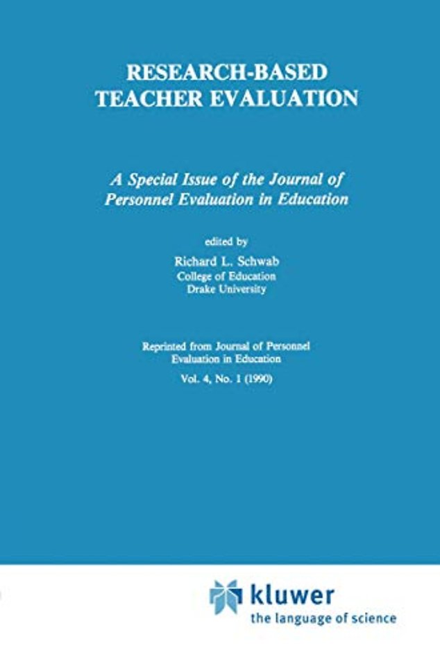 Research-Based Teacher Evaluation