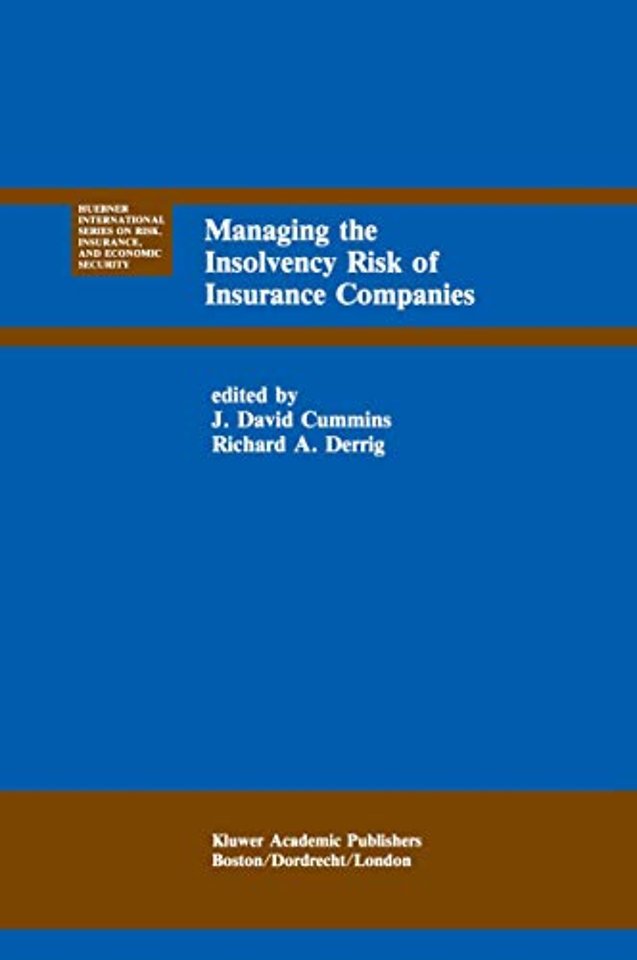 Managing the Insolvency Risk of Insurance Companies