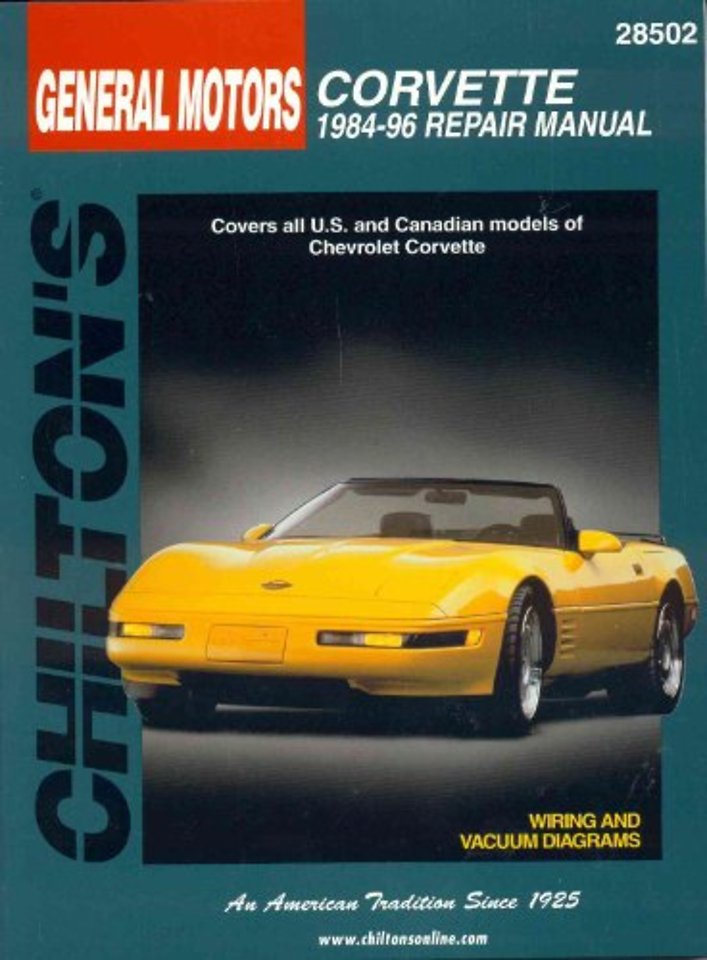 Chevrolet Corvette (84 - 96) (Chilton)