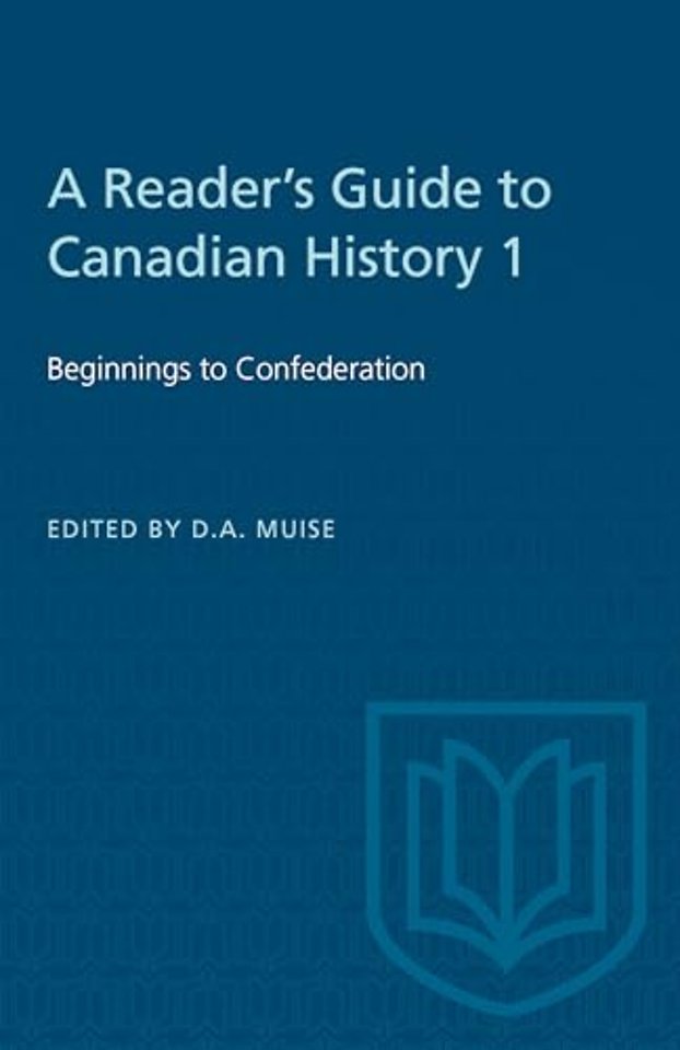 A Reader's Guide to Canadian History 1