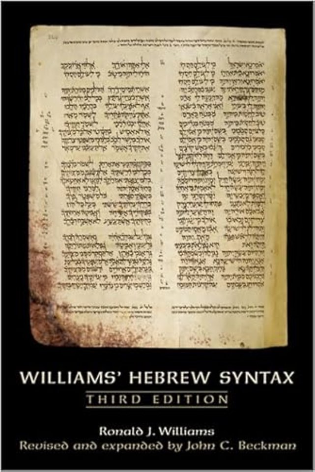 Williams` Hebrew Syntax, Third Edition