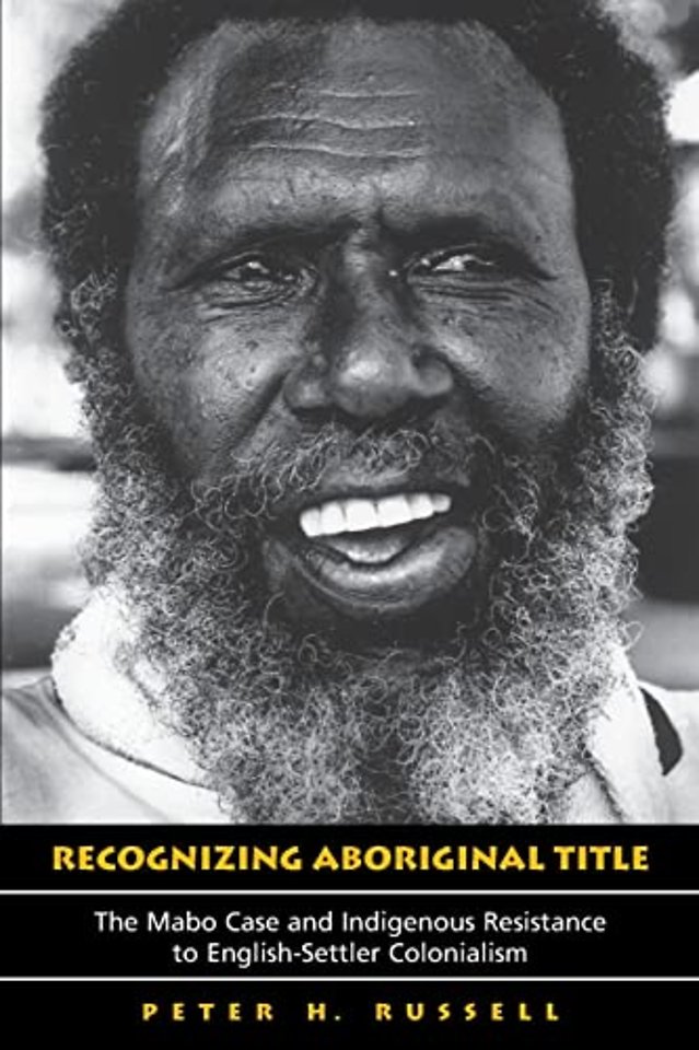 Recognizing Aboriginal Title