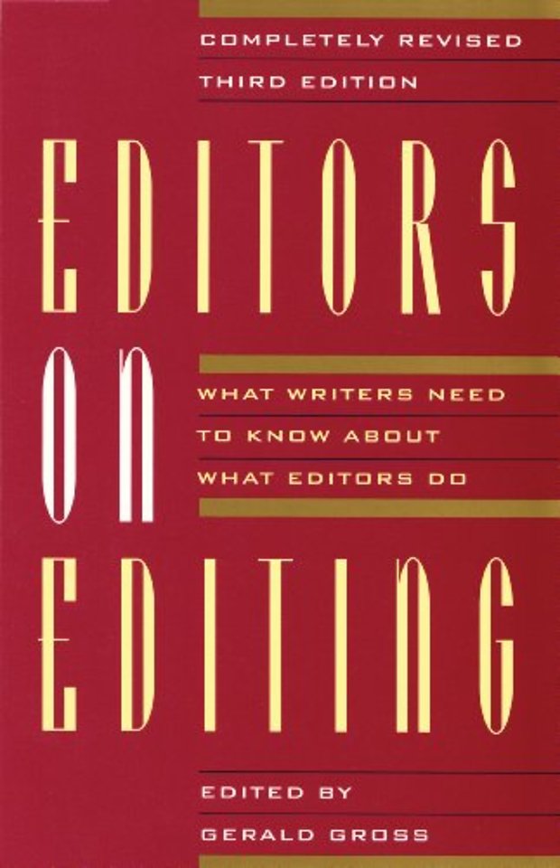 Editors on Editing