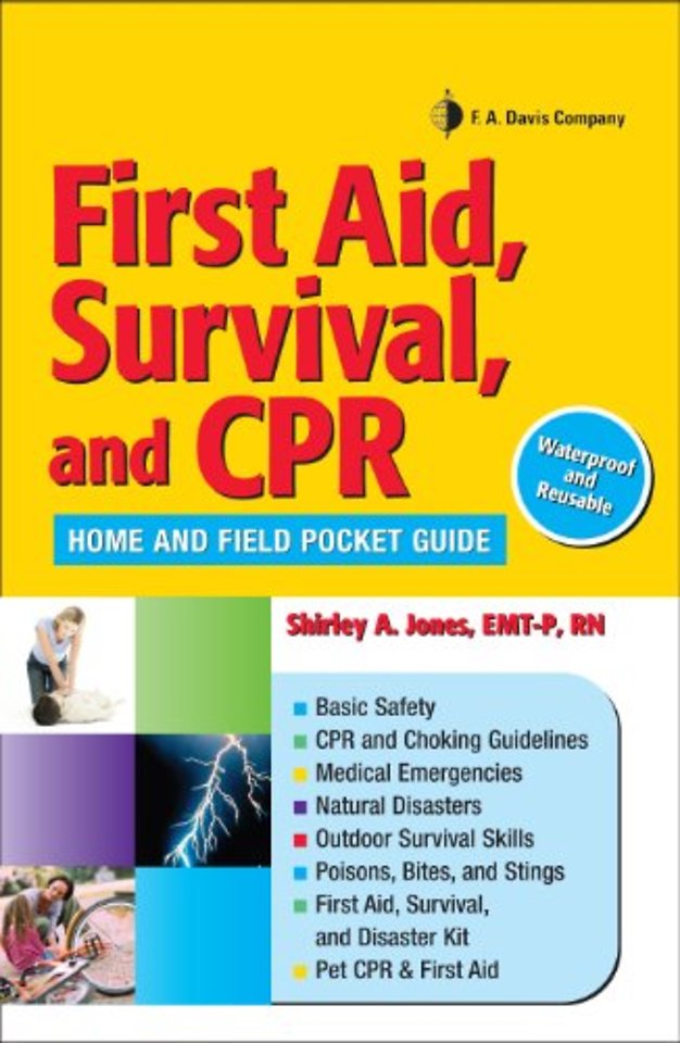 First Aid, Survival, and CPR – Home and Field Pocket Guide