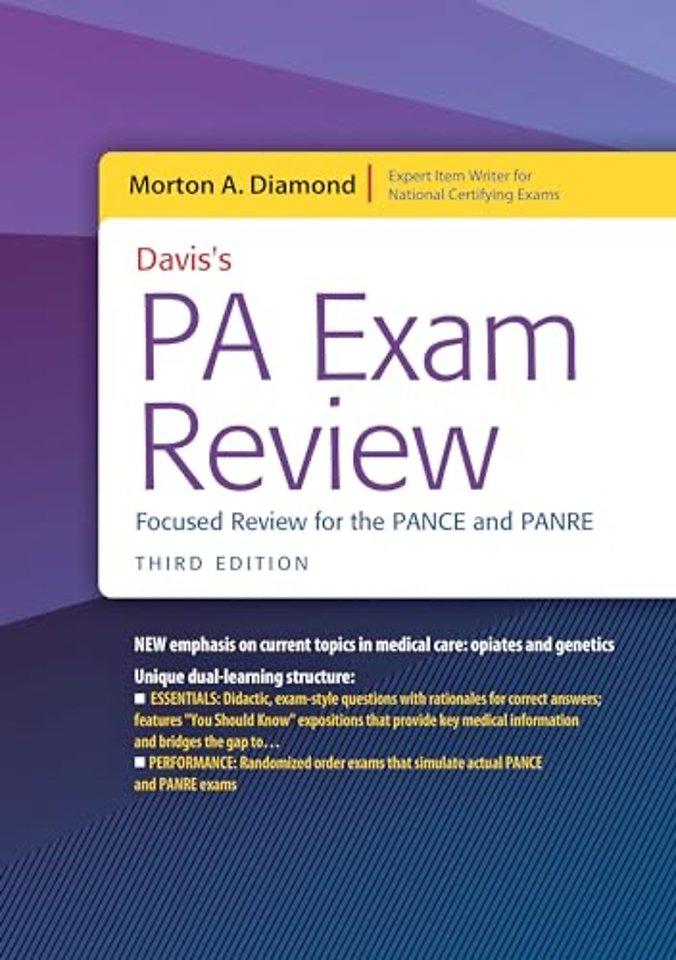 Davis`s PA Exam Review – Focused Review for the PANCE and PANRE