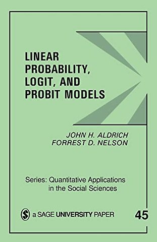 Linear Probability, Logit, and Probit Models