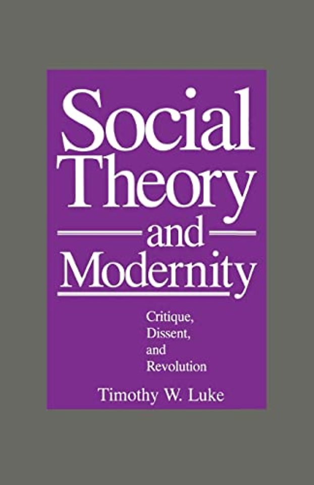 Social Theory and Modernity