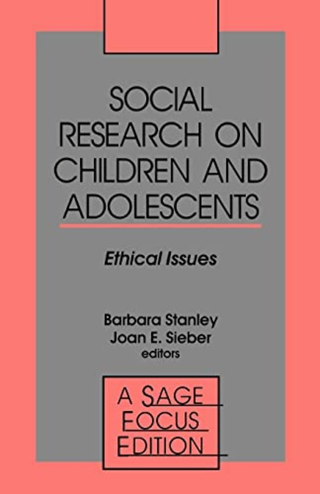 Social Research on Children and Adolescents