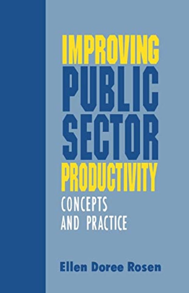 Improving Public Sector Productivity
