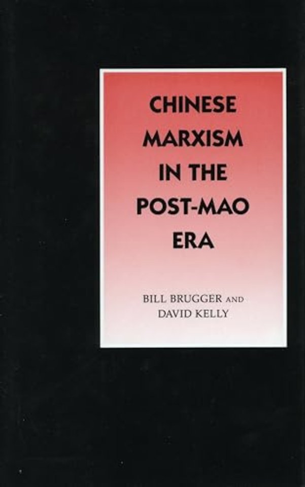 Chinese Marxism in the Post–Mao Era
