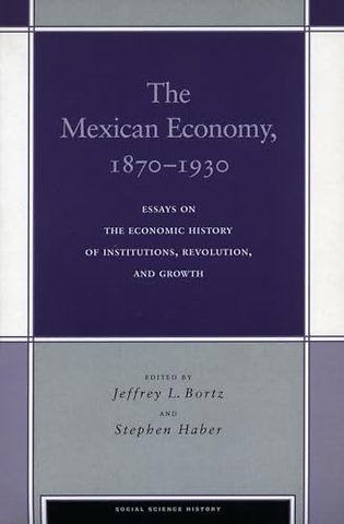 The Mexican Economy, 1870–1930 – Essays on the Economic History of Institutions, Revolution, and Growth