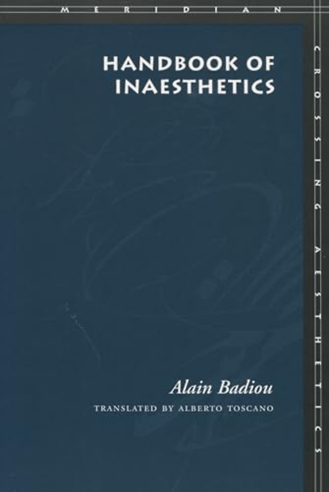 Handbook of Inaesthetics