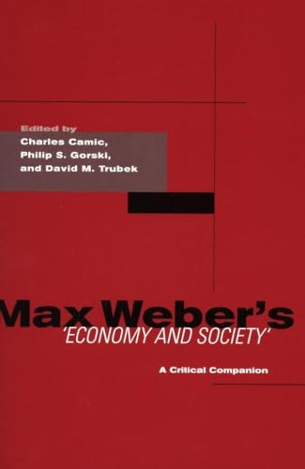 Max Weber's Economy and Society