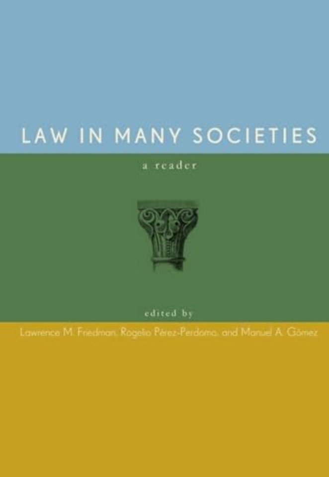 Law in Many Societies – A Reader