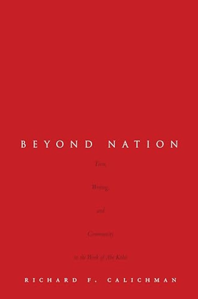 Beyond Nation – Time, Writing, and Community in the Work of AbeKobo