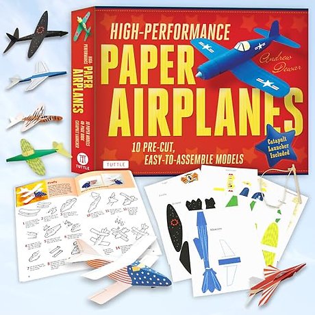High-Performance Paper Airplanes Kit