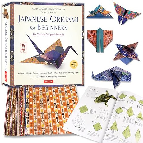 Japanese Origami for Beginners Kit