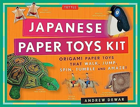 Japanese Paper Toys Kit
