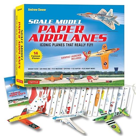 Scale Model Paper Airplanes Kit