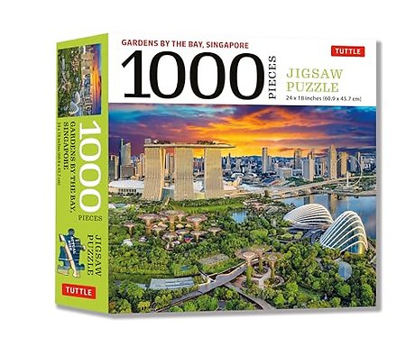 Singapore's Gardens by the Bay - 1000 Piece Jigsaw Puzzle