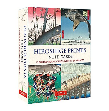 Hiroshige Prints, 16 Note Cards