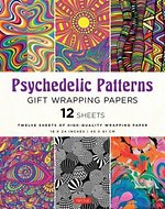 Psychedelic Patterns Gift Wrapping Papers - 12 sheets