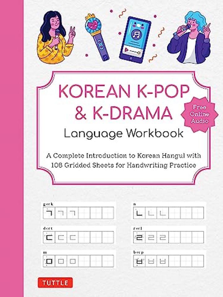 Korean K-Pop and K-Drama Language Workbook