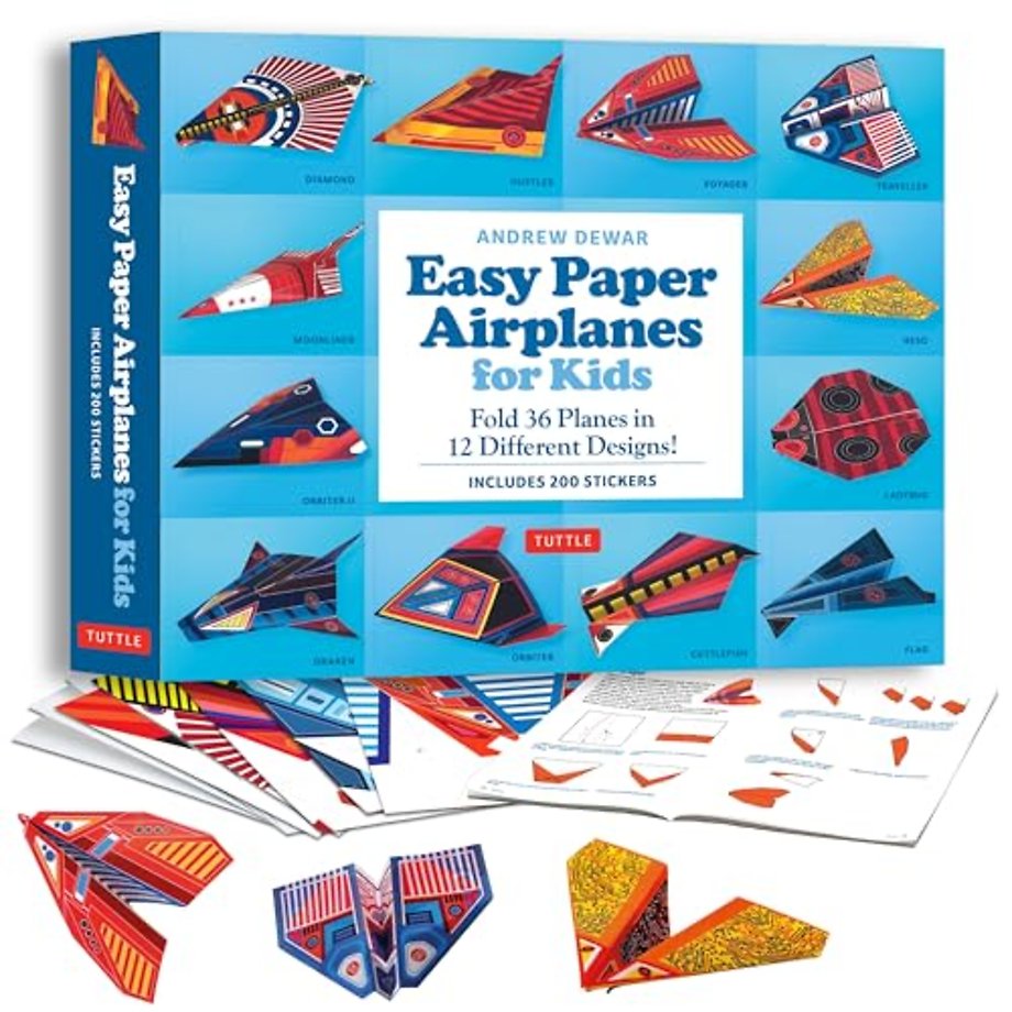 Easy Paper Airplanes for Kids Kit