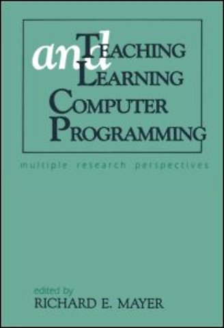 Teaching and Learning Computer Programming
