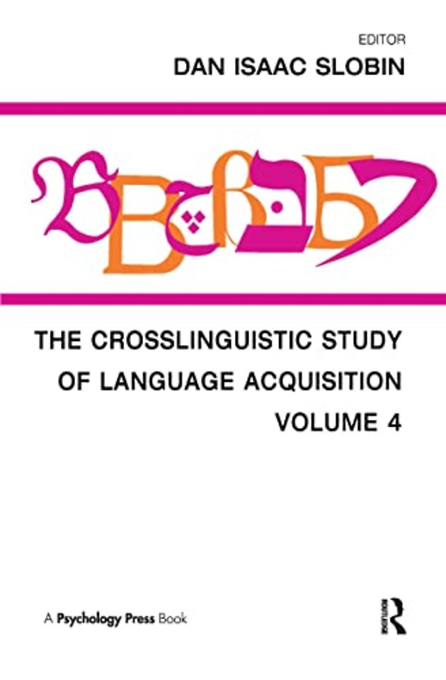 Crosslinguistic Study of Language Acquisition
