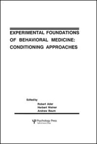 Experimental Foundations of Behavioral Medicines