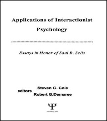 Applications of interactionist Psychology
