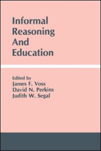Informal Reasoning and Education